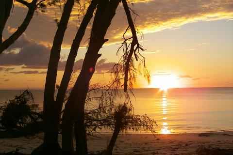 Sunrise in the Bahamas