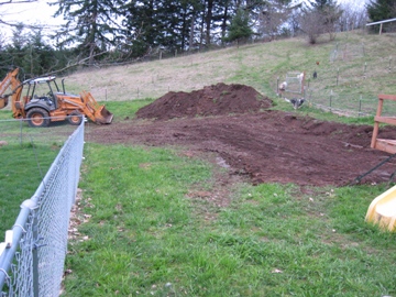 Breaking ground 4/16/2009